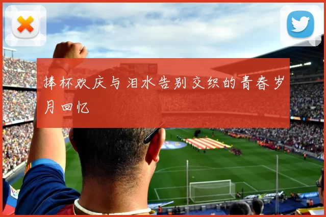 捧杯欢庆与泪水告别交织的青春岁月回忆
